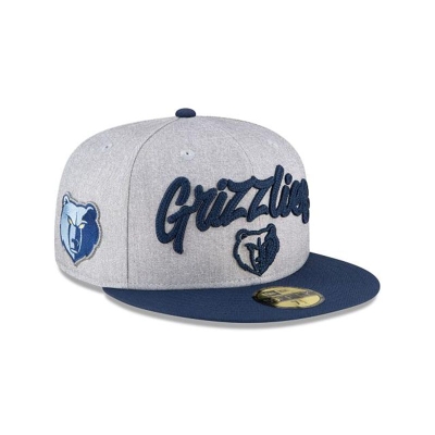 Sapca New Era Memphis Grizzlies NBA NBA Draft 59FIFTY Fitted - Gri